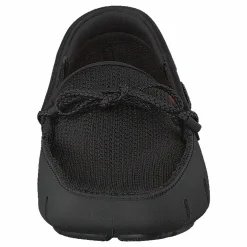 Swims Braided Lace Loafer Black