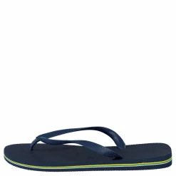 Havaianas Brasil Logo Navy Blue