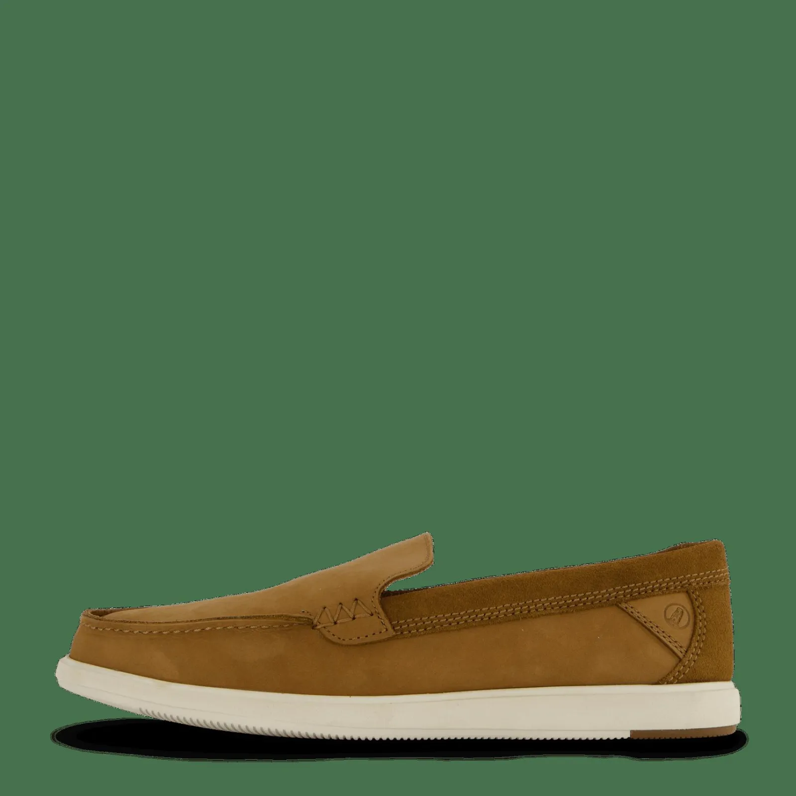 Clarks Bratton Loafer Dark Tan Nubuck