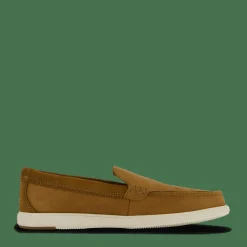 Clarks Bratton Loafer Dark Tan Nubuck