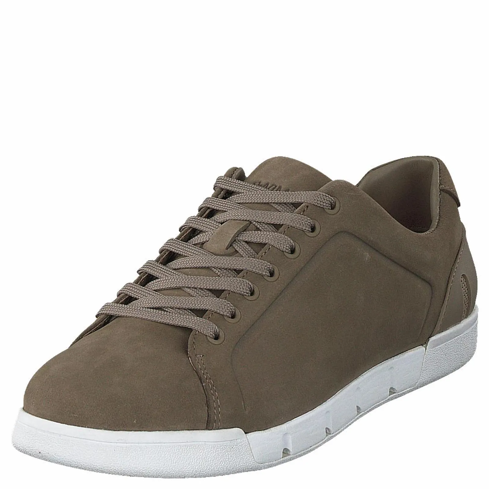 Swims Breeze Tennis Leather Timber Wolf / White