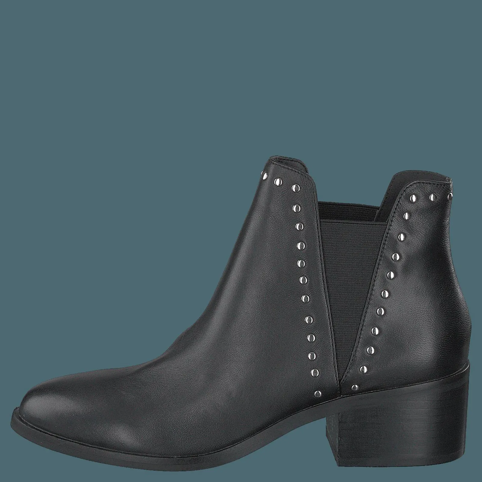 Steve Madden Cade Bootie Black Leather