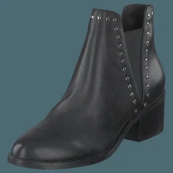 Steve Madden Cade Bootie Black Leather