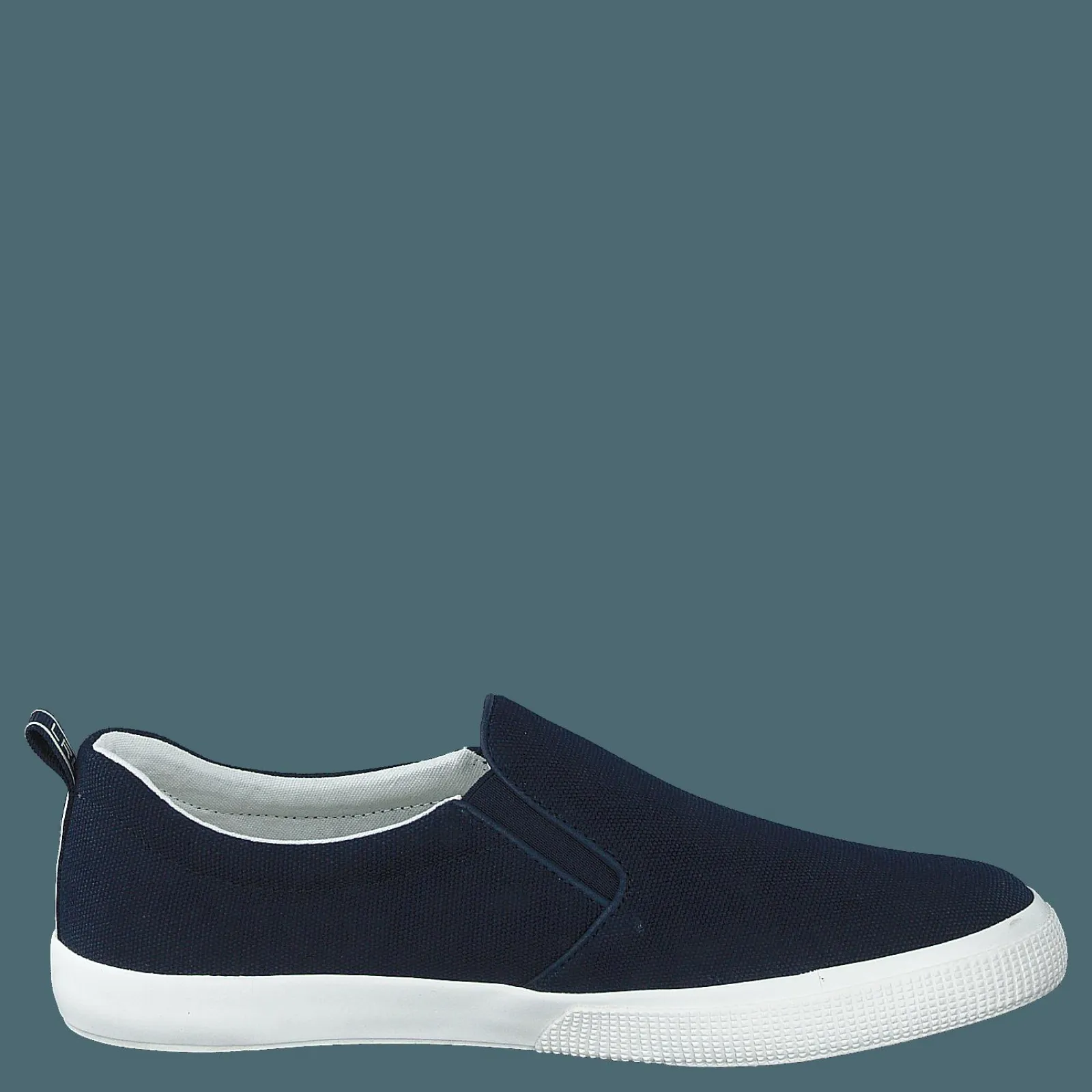 Lauren Ralph Lauren Canvas/burncalf-haddley-sk-spo French Navy/french Navy