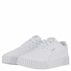 Barn Puma Carina 2.0 Ps White- White- Sil