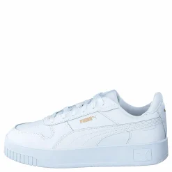 Puma Carina Street White- White- Gol