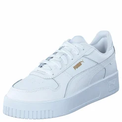 Puma Carina Street White- White- Gol