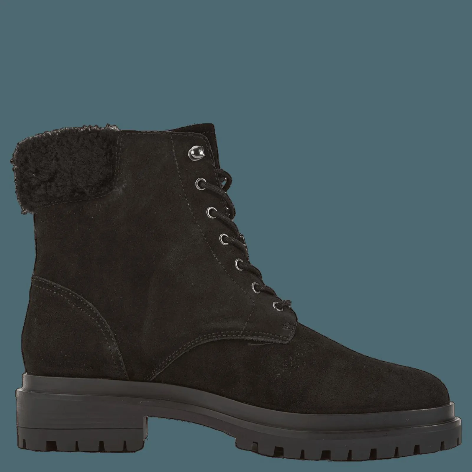 Lauren Ralph Lauren Carlee Suede Bootie Black/Black