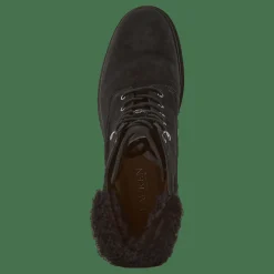 Lauren Ralph Lauren Carlee Suede Bootie Black/Black