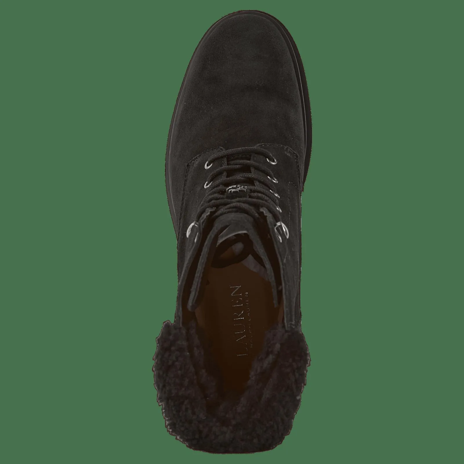 Lauren Ralph Lauren Carlee Suede Bootie Black/Black