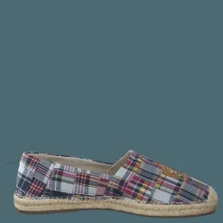 Polo Ralph Lauren Cevio Crest Madras Espadrille Blue Multi