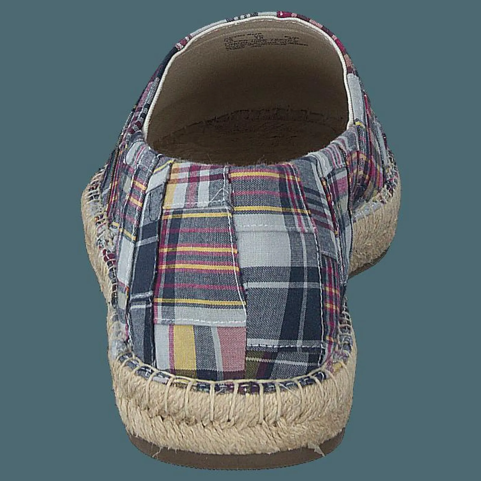 Polo Ralph Lauren Cevio Crest Madras Espadrille Blue Multi