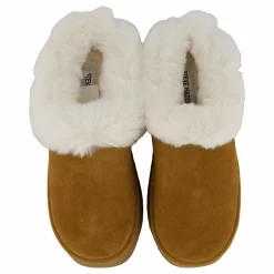 Steve Madden Chaplin Slide Chestnut Suede