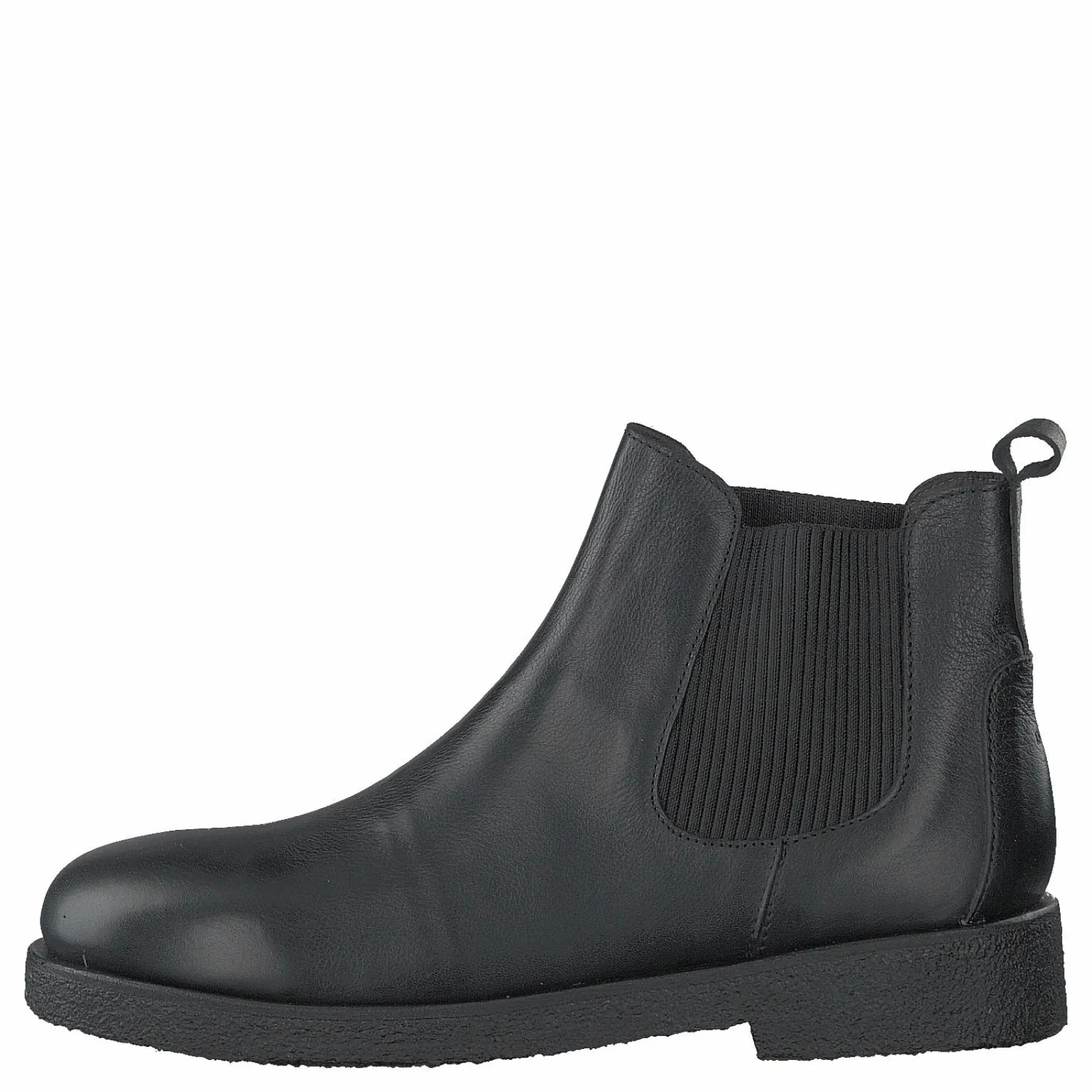Barn Angulus Chelsea Boot With Chunky Sole Black/black