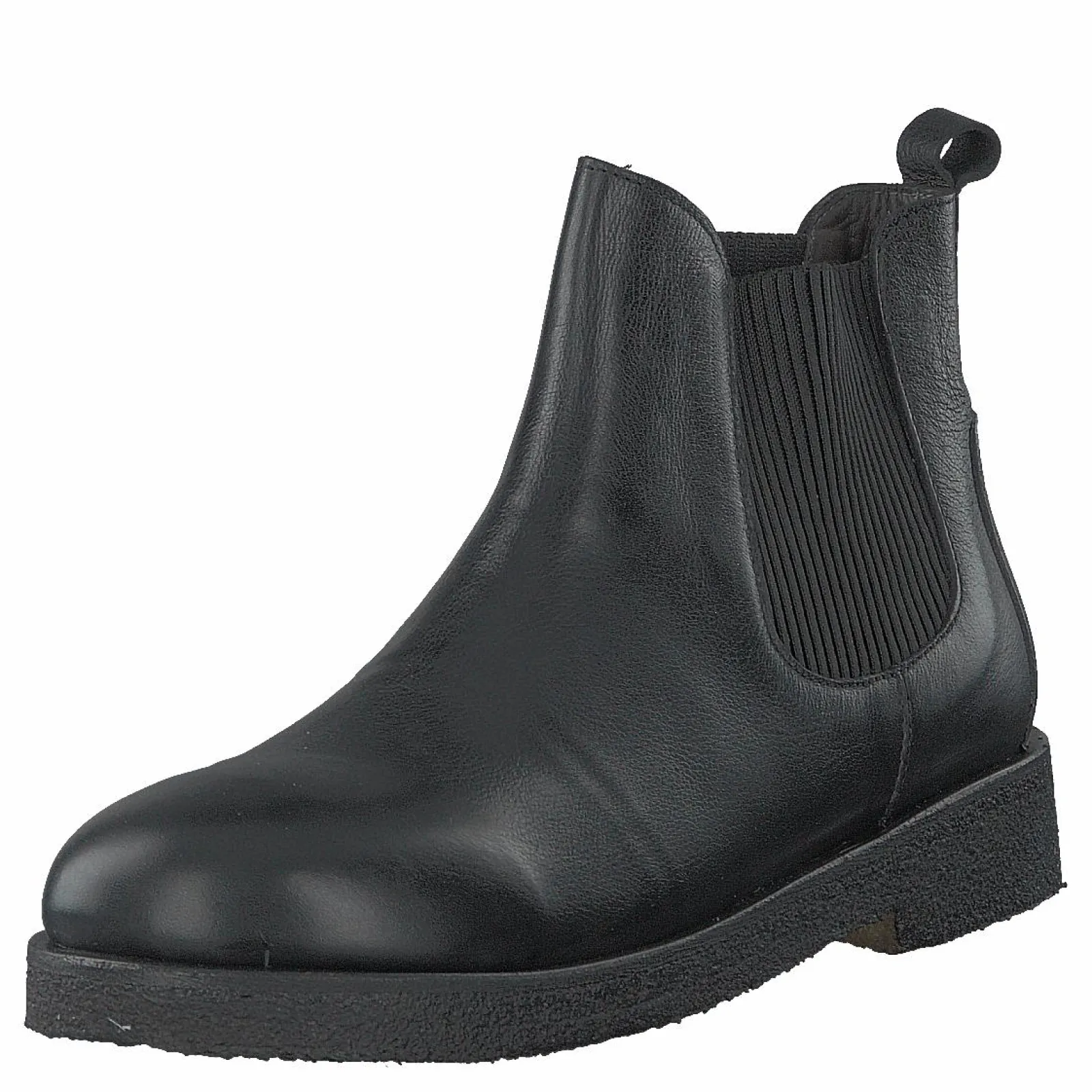 Barn Angulus Chelsea Boot With Chunky Sole Black/black