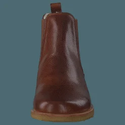 Angulus Chelsea boot with wool lining 2509 Medium Brown