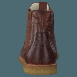 Angulus Chelsea boot with wool lining 2509 Medium Brown