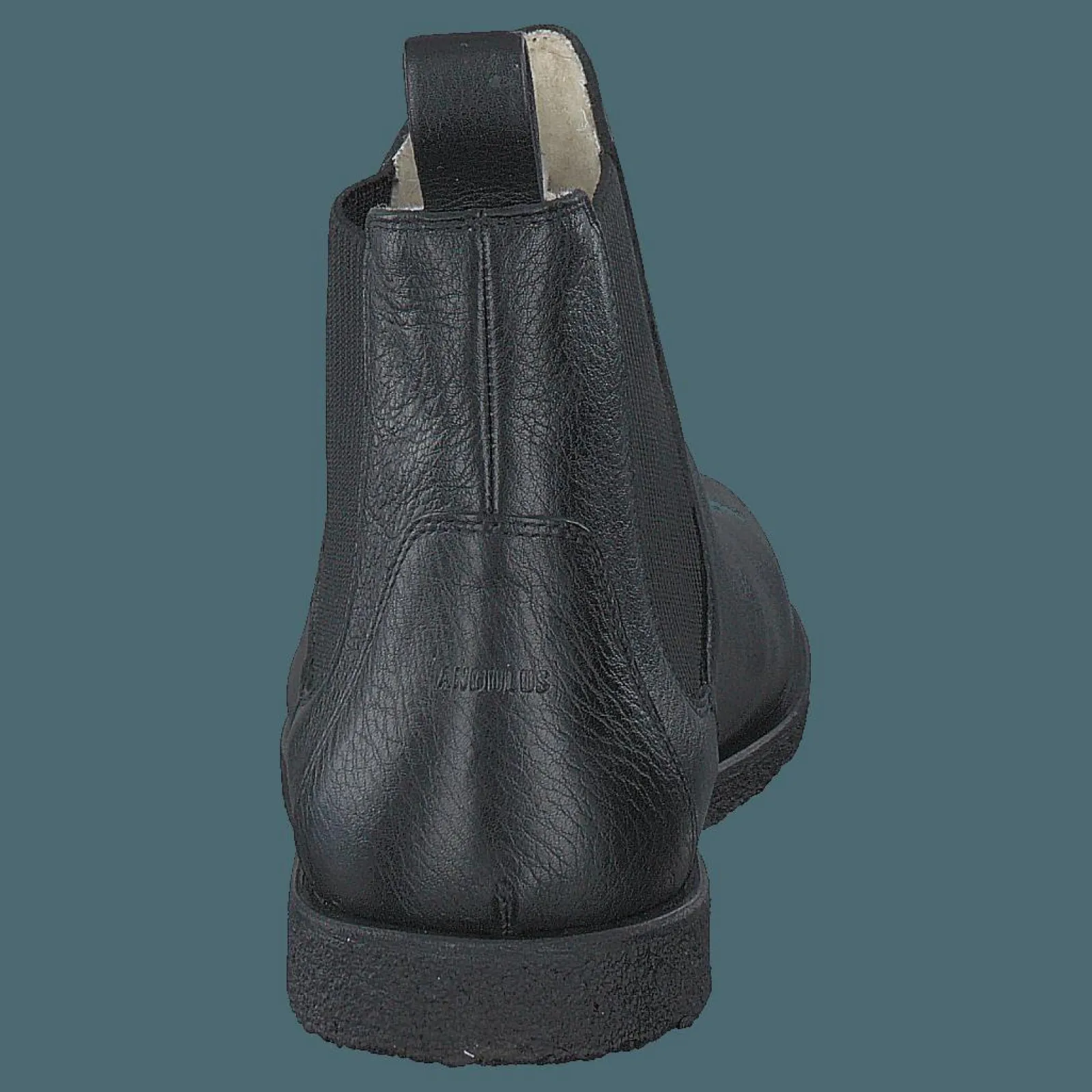 Angulus Chelsea boot with wool lining Black/Black