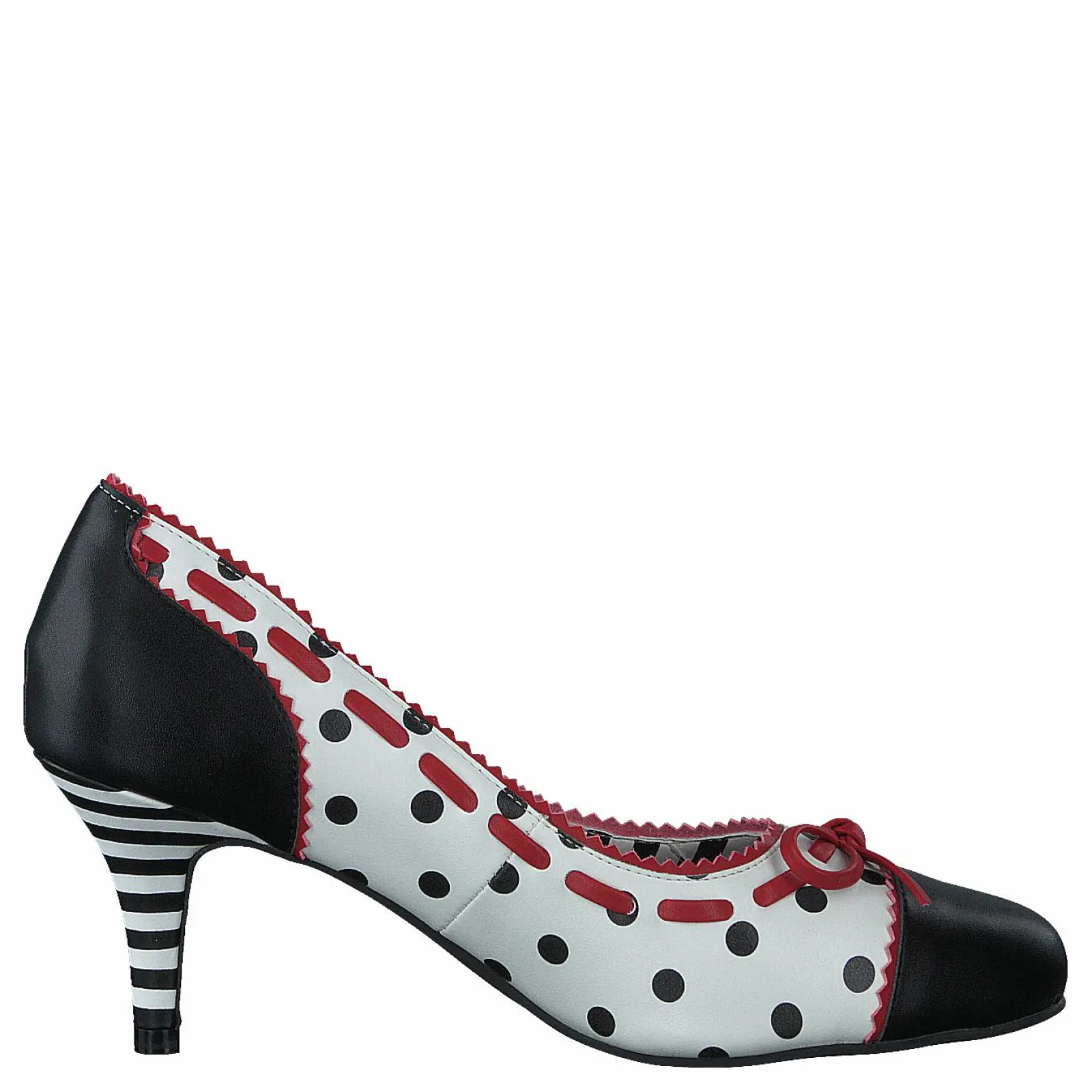Lola Ramona Cherry Fizzy Black/white/red - Dots