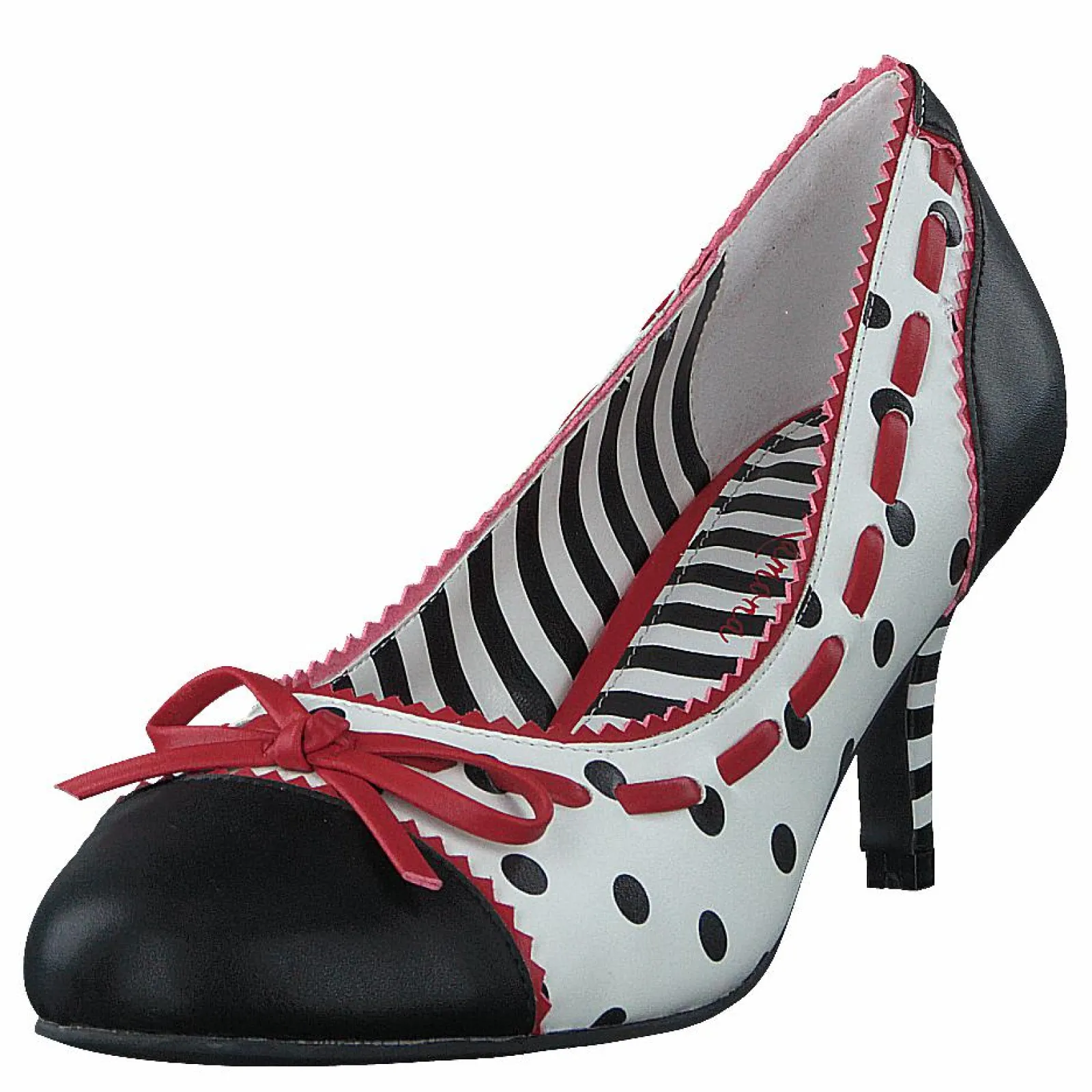 Lola Ramona Cherry Fizzy Black/white/red - Dots