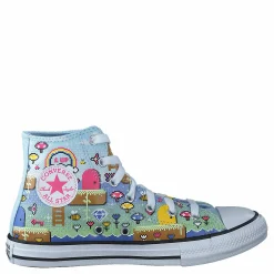 Barn Converse Chuck Taylor All Star Hi Light Blue/cream