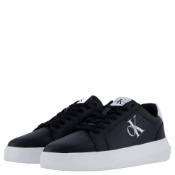 Calvin Klein Chunky Cupsole Mono Lth Black/bright White