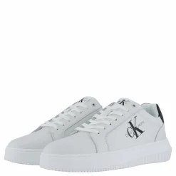 Calvin Klein Chunky Cupsole Mono Lth Bright White/black