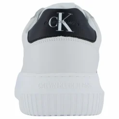 Calvin Klein Chunky Cupsole Mono Lth Bright White/black