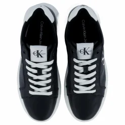 Calvin Klein Chunky Cupsole Mono Lth Wn Black
