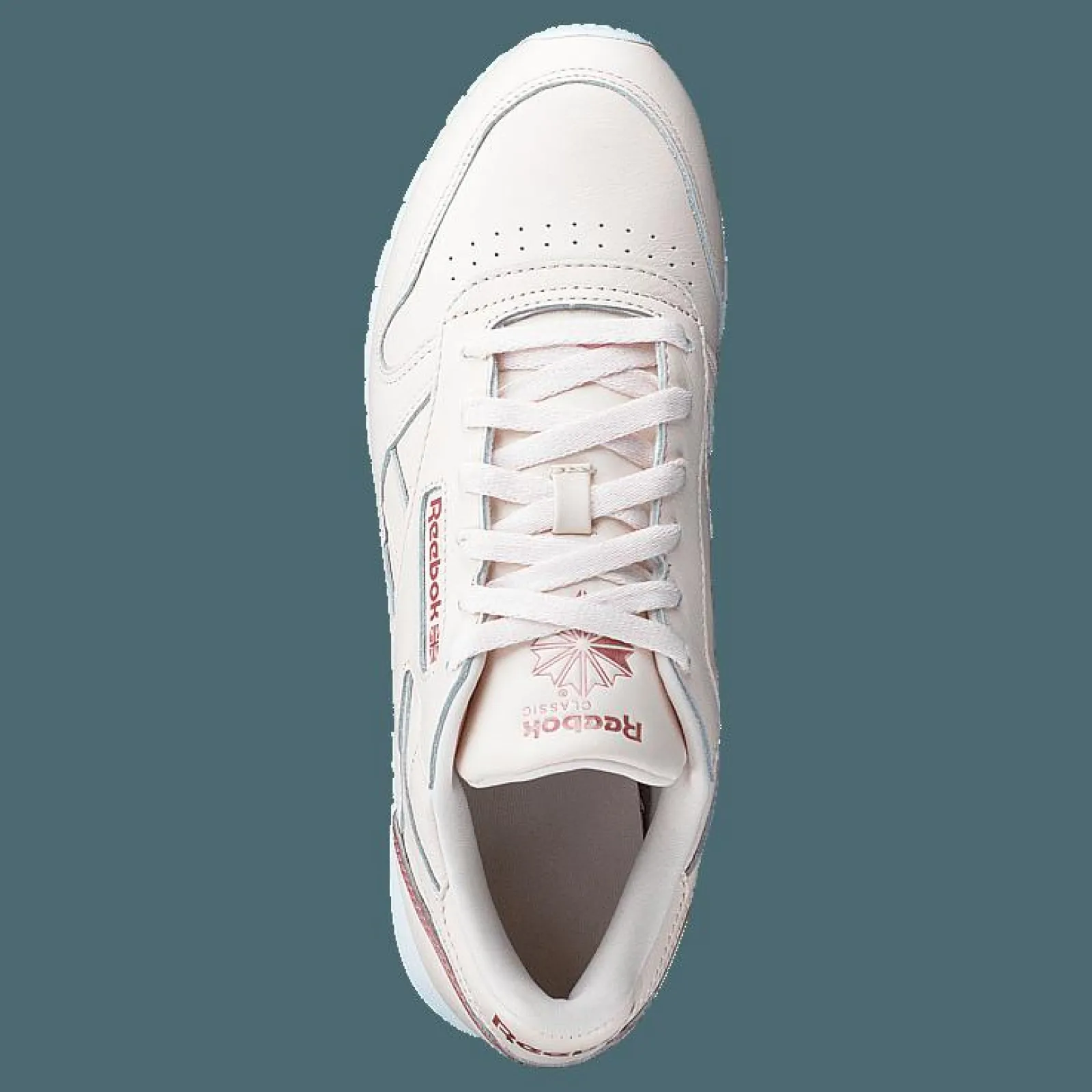 Reebok Classic Cl Lthr Cerpnk/blusmt/ftwwht