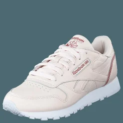 Reebok Classic Cl Lthr Cerpnk/blusmt/ftwwht