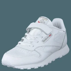 Barn Reebok Classic Cl Lthr 1v White/carbon/vecblu