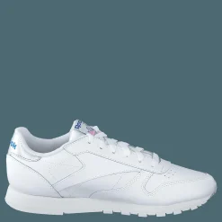 Reebok Classic Cl Lthr White/humble Blue/jasmine Pink