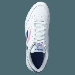 Reebok Classic Cl Lthr White/humble Blue/jasmine Pink