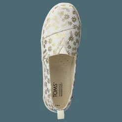 Barn Toms Classic Alp Foil Floral Blooms Natural Gold