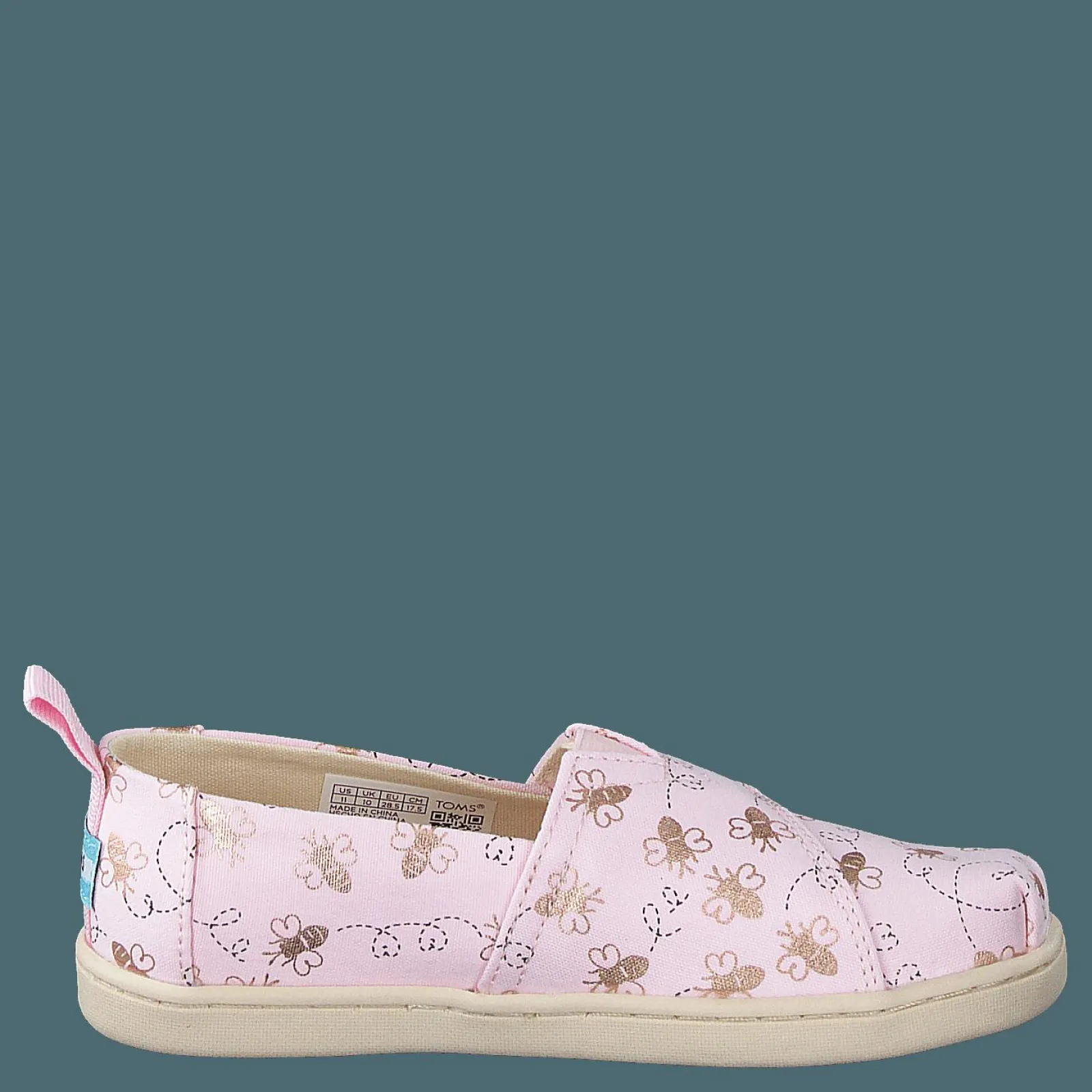 Barn Toms Classic Bee Mine Foil Tiny Barley Pink