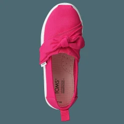 Barn Toms Classic Canvas Ruffle Tiny Raspberry