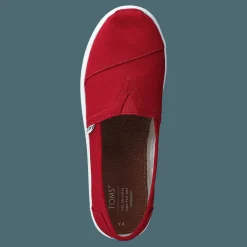 Barn Toms Classic Canvas Youth Red