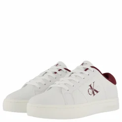 Calvin Klein Classic Cupsole Lowlaceup Lth  Bright White/andorra