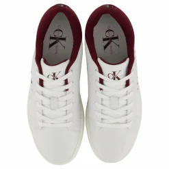 Calvin Klein Classic Cupsole Lowlaceup Lth  Bright White/andorra