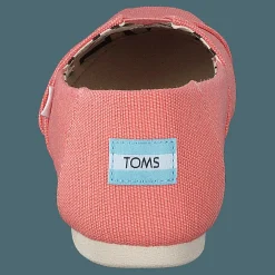 Toms Classic Heritage Recycled Canv Peach Pink