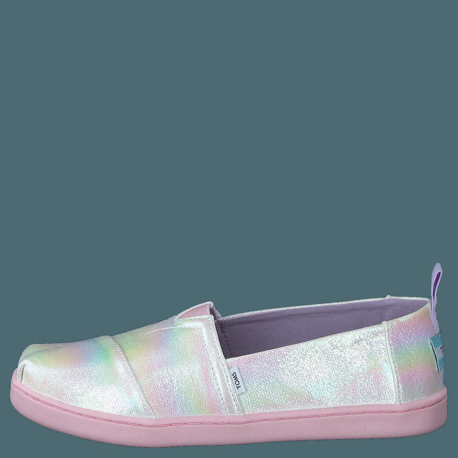 Barn Toms Classic Iridescent Stripe White