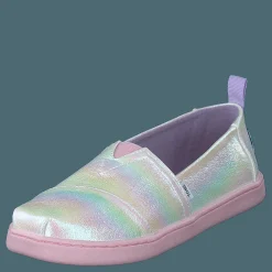 Barn Toms Classic Iridescent Stripe White
