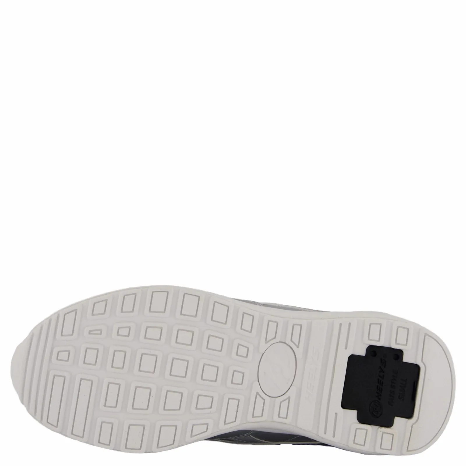 Barn Heelys Classic Leather Silver/white