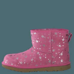Barn UGG Classic Mini Ii Stars Wild Berry
