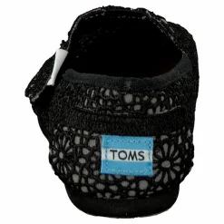 Barn Toms Classics Kids Black Crochet