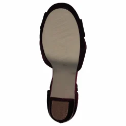 Bianco Clean Basic Sandal JFM17 Wine Red