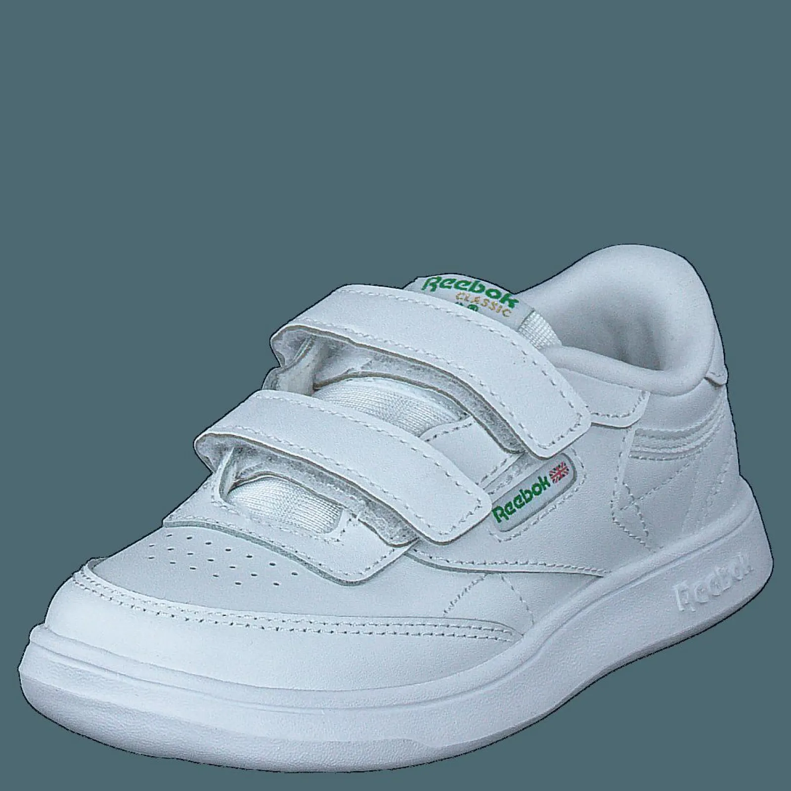 Barn Reebok Classic Club C 2v White/glegrn/vecblu