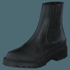 Calvin Klein Combat Mid Chelsea Boot Rubber Black