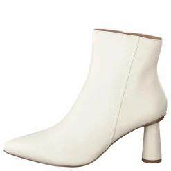 NA-KD Cone Shape Ankle Boots Offwhite